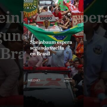 Sheinbaum rechaza preocupación por perder a Brasil como aliado