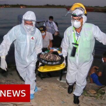 Virus deaths in Latin America race past 100,000 – BBC News