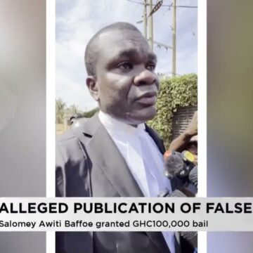 Alleged Publication Of False News: Salomey Awiti Baffoe granted GHC100,000 bail (05-10-26)