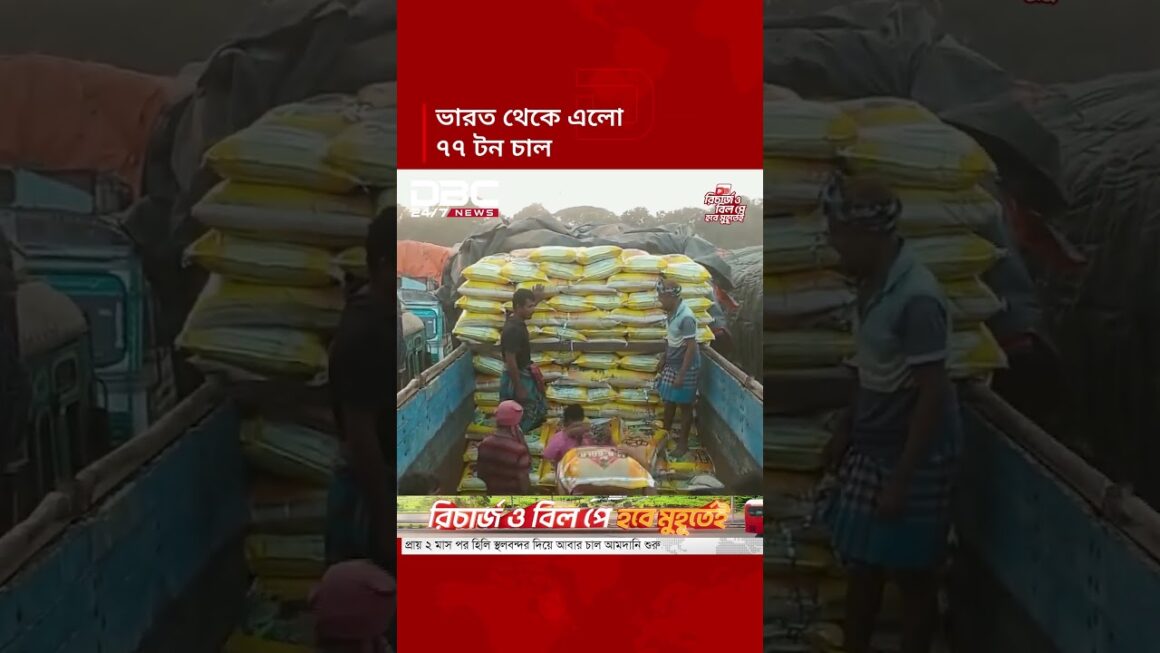দুই মাস পর হিলি দিয়ে চাল আমদানি শুরু | Rice Import | India Bangladesh Trade | DBC NEWS