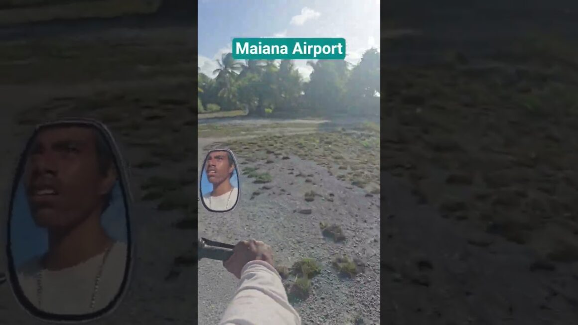 An Airport Surrounded Only by Nature – Welcome to Kiribati 🇰🇮 #travel