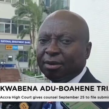1792928550_maxresdefault.jpg Kwabena Adu Boahene Trial: Accra High Court gives counsel September 25 to file submission – News