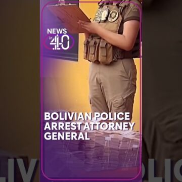 Bolivian police arrest the country’s attorney general