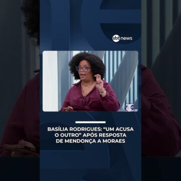 Basília Rodrigues: “Um acusa o outro” após resposta de Mendonça a Moraes | #newsmanha
