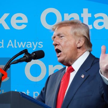 Trump slams Canada, boasts about Lake Ontario name change and says an ocean is next