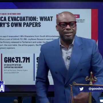 This is BRILLIANT – Adom-Otchere reacts to JoyNews Research on Ablakwa evacuation report
