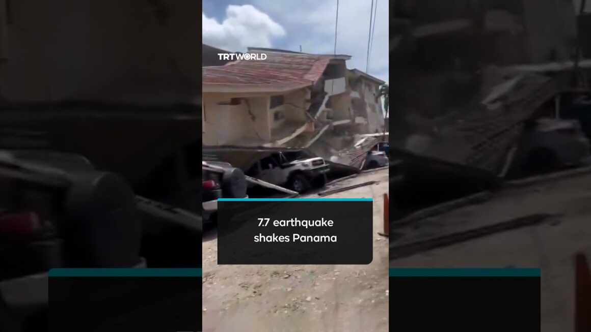 Powerful earthquake sparks panic across southern Panama
