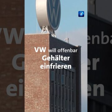 VW-Vorstand plant Einfrieren der Gehälter bis 2030 #tagesschau #nachrichten #news #vw #auto